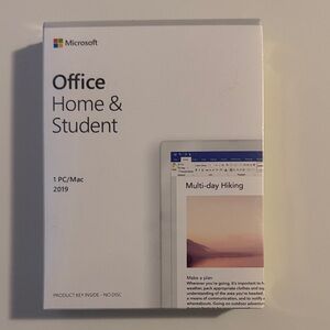 Microsoft Office Home & Student 2019 - White unopened